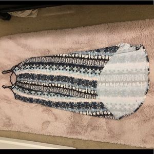 Eyeshadow Girls Maxi Dress Size M Multicolored